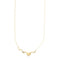 Collier Collier - Maille rolò avec 5 poissons en or jaune et blanc 18 ct 58 Facettes 34862