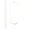 Collier Collier - Maille rolò avec 5 poissons en or jaune et blanc 18 ct 58 Facettes 34862