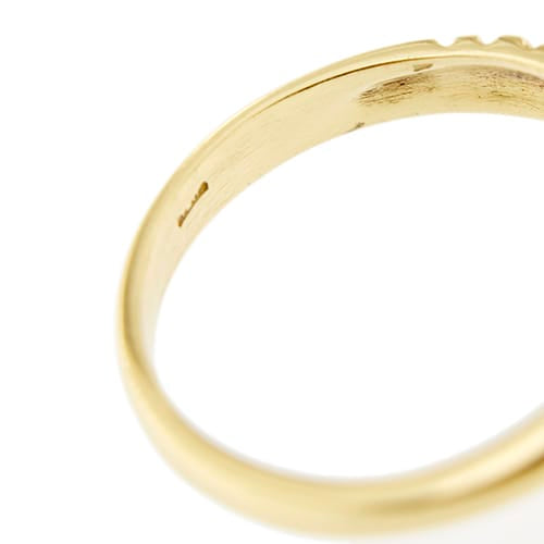 Bague Bague serpent - Bague en or jaune 18 ct avec saphir et diamants 58 Facettes 36945