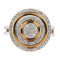 Bague DonnaOro - Bague en or rose et blanc avec diamants 0,60 ct 58 Facettes G3791