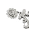 Boucles d'oreilles Boucles d’oreilles pendantes chandelier en or blanc 18 ct et diamants 58 Facettes 33777O