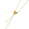 Collier Collier - Chaîne à boules avec pendentif papillon en or jaune 18 ct 58 Facettes 23414