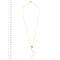 Collier Collier - Chaîne à boules avec pendentif papillon en or jaune 18 ct 58 Facettes 23414