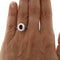 Bague Guidetti - Bague en or blanc avec rubis et diamants 58 Facettes G3559