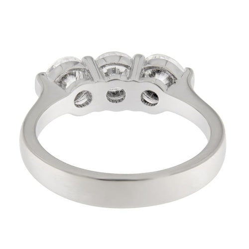 Bague Guidetti - Bague trilogy en or blanc et diamants 58 Facettes G3557