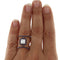Bague Guidetti - Anello en or blanc diamants et saphirs 58 Facettes G3564