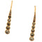 Boucles d'oreilles Guidetti - Boucles d’oreilles pendantes en or rose et diamants bruns 58 Facettes G3241
