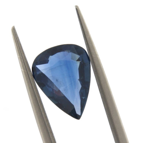 Saphir taille poire de 3,92 ct | IGI 58 Facettes G2846