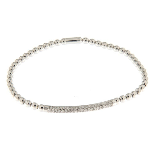 Bracelet Guidetti - Bracelet en or blanc diamants taille brillant 0,50 ct 58 Facettes G2782