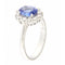 Bague Guidetti - Bague en or blanc avec saphir et diamants 58 Facettes G2787