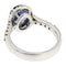 Bague Guidetti - Bague en or blanc avec saphir et diamants 58 Facettes G2690