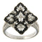Bague Guidetti - Bague rombo en or blanc diamants blancs et noirs 58 Facettes G2438