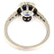 Bague Guidetti - Bague en or blanc zaffir et diamants 58 Facettes G3062