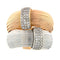 Bague K di Kuore - Bague en or rose et blanc avec diamants 58 Facettes G3059