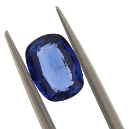 Zaffiro - Pierre taillée en coussin 2,54 ct 58 Facettes G2849