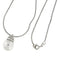 Collier Guidetti - Collier en or blanc perle et diamants 58 Facettes G2457
