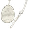 Pendentif Guidetti - Girocollo en or blanc, diamants et nacre 58 Facettes G2454
