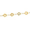 Bracelet Guidetti - Bracelet à fleurs travaillées en or jaune 58 Facettes G1391