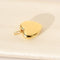 Pendentif Pendentif cœur classique des années 1990 en or jaune 14 carats 58 Facettes