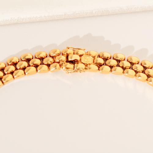 Collier Chopard Happy Diamonds - Collier en or jaune 18 carats et diamants 2,79 ct 58 Facettes 3295