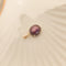 Pendentif Pendentif en or 14K avec rubis étoilé cabochon 1,2 x 1,4 cm 58 Facettes 3152