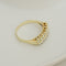 Bague 56 Bague diamantée en or jaune 14 K (0,50 ct) 58 Facettes 3137