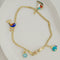Bracelet Bracelet poissons en or jaune 14K avec pendentifs émaillés 58 Facettes 3138