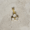 Pendentif Pendentif « Dreigestirn » - Diamants en or jaune 14 carats 58 Facettes 2820
