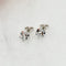 Boucles d'oreilles Ohrstecker - Boucles d’oreilles en or blanc 14 carats et diamants 58 Facettes 2833