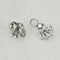 Boucles d'oreilles Boucles d’oreilles en or blanc 14 carats avec diamants 58 Facettes 2822