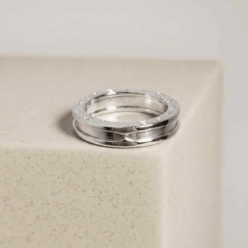 Bague 59 Bulgari B-Zero 1 - Bague en or blanc 750 58 Facettes 2744