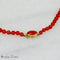 Collier Collier en corail avec fermoir en or jaune 18 carats 58 Facettes 2523