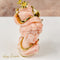 Broche Damenportrait - Broche en or jaune 18 carats et corail 58 Facettes 2514