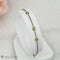 Bracelet Bracelet en platine et or jaune 750 avec diamants 58 Facettes 2485