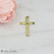 Pendentif Pendentif croix en or jaune 14 carats avec diamant 58 Facettes 1966