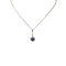 Collier Collier en or blanc avec aigue-marine et diamants 58 Facettes 2139