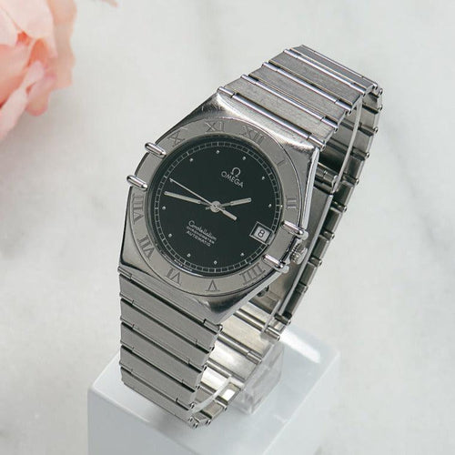 Montre Omega Constellation - Montre chronomètre automatique en acier inoxydable 58 Facettes 2054