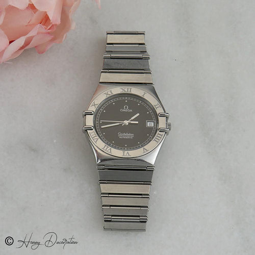 Montre Omega Constellation - Montre chronomètre automatique en acier inoxydable 58 Facettes 2054