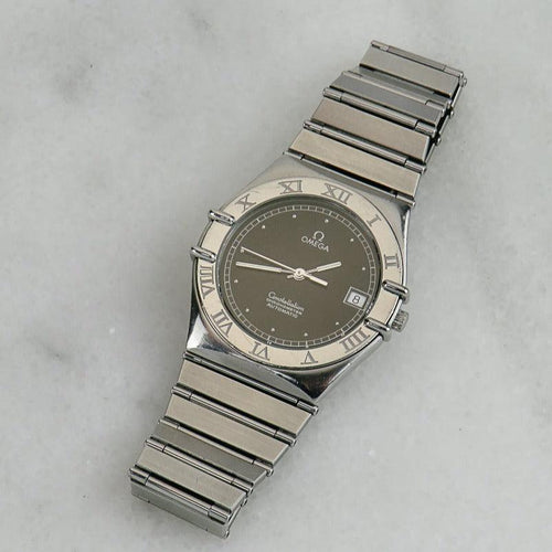 Montre Omega Constellation - Montre chronomètre automatique en acier inoxydable 58 Facettes 2054