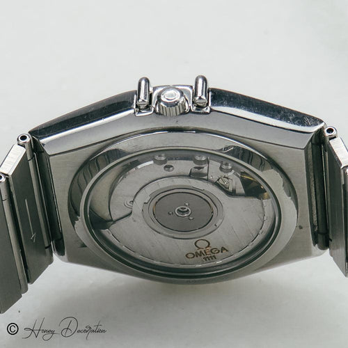 Montre Omega Constellation - Montre chronomètre automatique en acier inoxydable 58 Facettes 2054