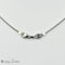 Collier Collier en or blanc 18 carats avec pendentif perle et diamants 58 Facettes 2251