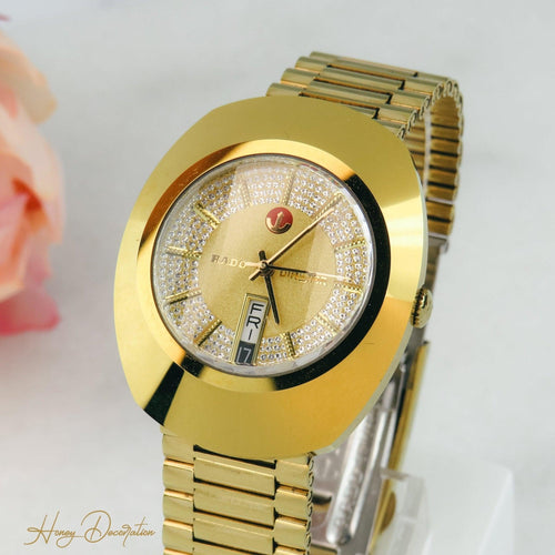 Montre Rado DiaStar - Montre vintage en acier et or 58 Facettes 1775