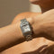 Montre Chopard Happy Diamonds Sport - Montre en acier inoxydable à diamants, réf. 27/8349-23 58 Facettes 3075