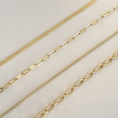 Bracelet Bracelet vintage double boule en or 14 K 58 Facettes 3151