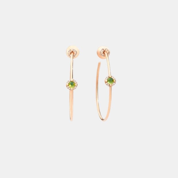 Boucles d'oreilles M'Ama Non M'Ama Or rose Mixte