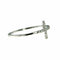 Bague 52 Bague design contemporaine en or blanc 18 carats et diamants 58 Facettes