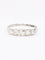 Bague 54 Bague jarretière Art déco en platine et diamants 58 Facettes 1163.7