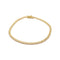 Bracelet Bracelet ligne, or jaune et diamants. 58 Facettes 34847