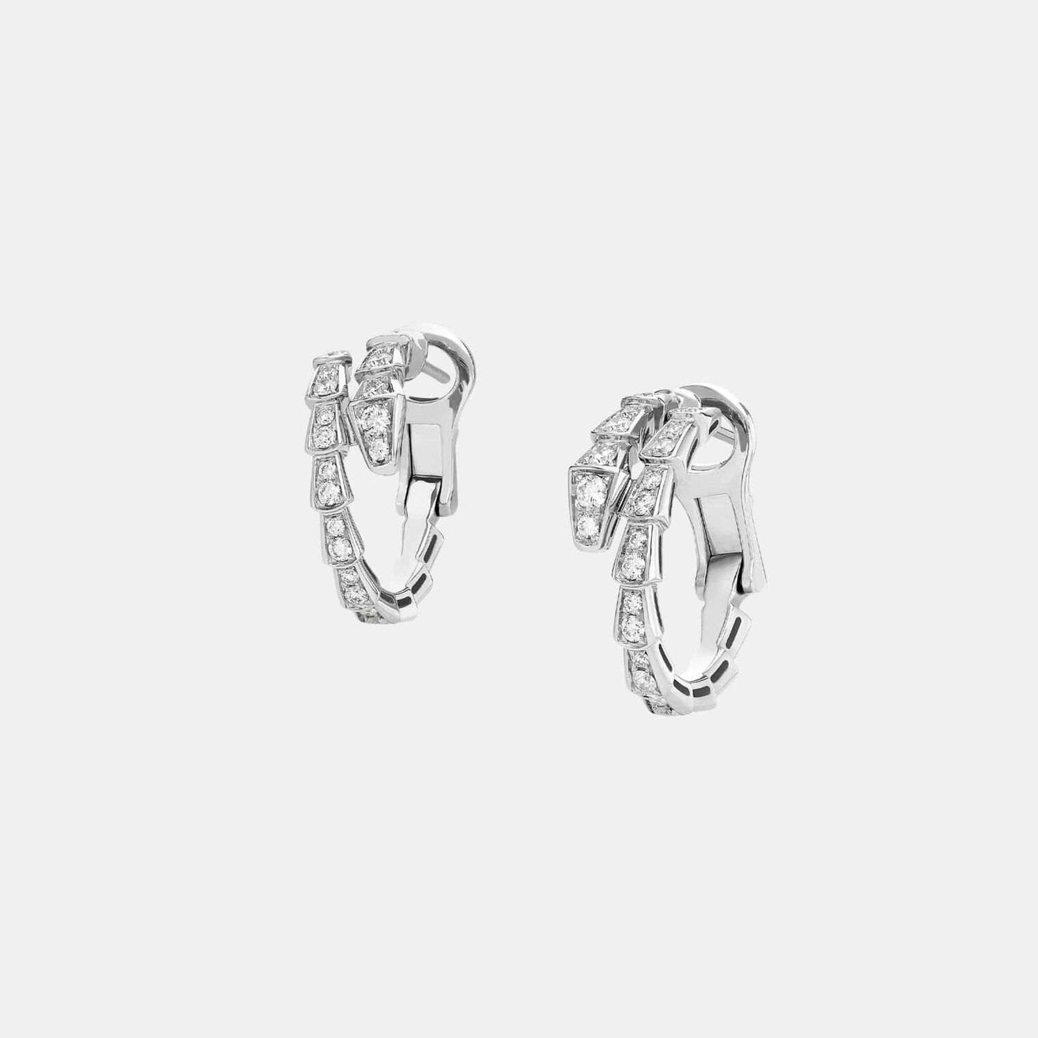 Boucles d'oreilles Serpenti Viper Or blanc Diamant 0.75ct