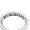 Bracelet Bracelet jonc en or blanc 750 pavé de diamants 58 Facettes 34080